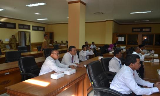 Pemerimaan Kunjungan DIKLAT PIM IV Angkatan XXIV Kementerian Agama Banjarmasin, Selasa 20 Maret 2018