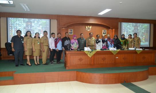 Pemerimaan Kunjungan DIKLAT PIM IV Angkatan XXIV Kementerian Agama Banjarmasin, Selasa 20 Maret 2018