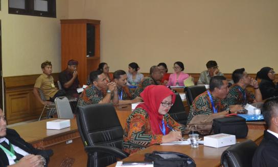 Penerimaan Kunjungan Diklat Kepemimpinan Tingkat IV Angkatan 171  Kabupaten Mojokerto, Kamis 22 Mare