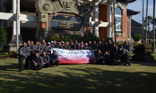 Penerimaan Kunjungan Diklat PIM  IV Angkatan ke 188 Pemerintah Provinsi Jawa Timur, Kamis 3 Mei 2018