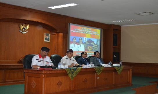 Penerimaan Kunjungan Diklat PIM  IV Angkatan ke 188 Pemerintah Provinsi Jawa Timur, Kamis 3 Mei 2018