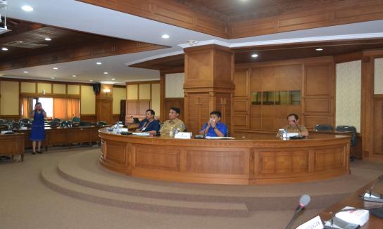 Penerimaan Kunjungan Diklat Kepemimpinan Tingkat IV Angkatan 314 dan 315 Pemerintah Kabupaten Tana T