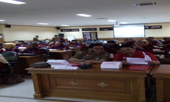Penerimaan Kunjungan Diklat PIM III Angkatan VIII Kabupaten/Kota se-Provinsi Sumatera Barat, Selasa
