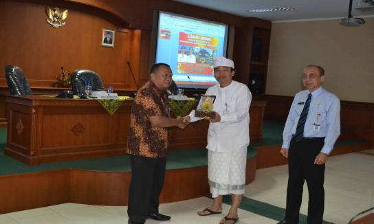 Penerimaan Kunjungan Diklat PIM IV Kabupaten Grobogan Tahun 2017