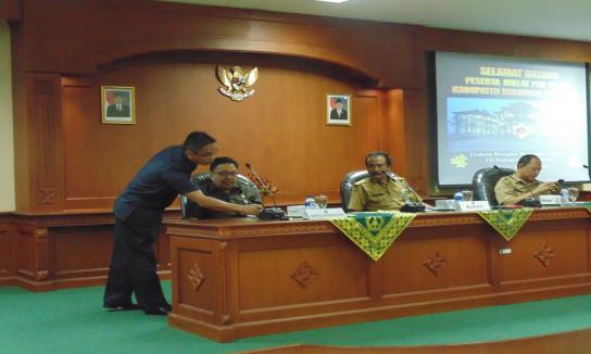 Penerimaan Kunjungan Diklat PIM IV Kabupaten Minahasa Tenggara, Selasa 13 Juni 2017