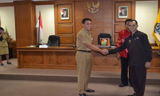 Penerimaan Kunjungan Diklat PIM IV Angkatan CVI Pemerintah Kota Semarang Tahun 2017